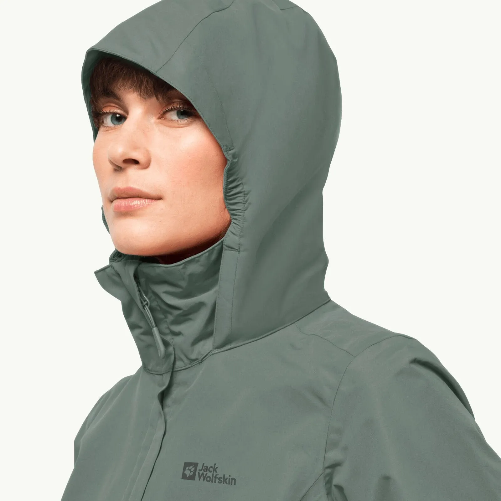 Jack Wolfskin Womens Stormy Point Waterproof Shell Jacket