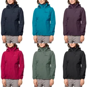 Jack Wolfskin Womens Stormy Point Waterproof Shell Jacket