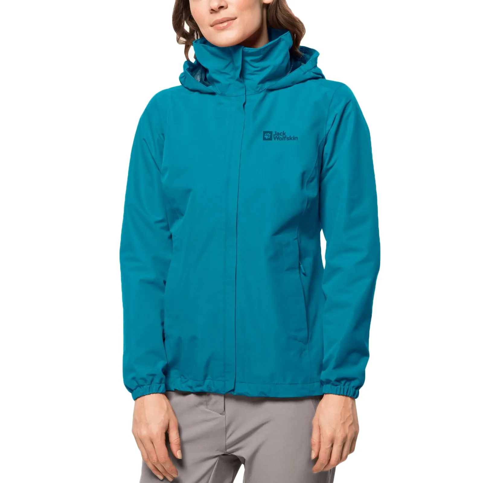 Jack Wolfskin Womens Stormy Point Waterproof Shell Jacket