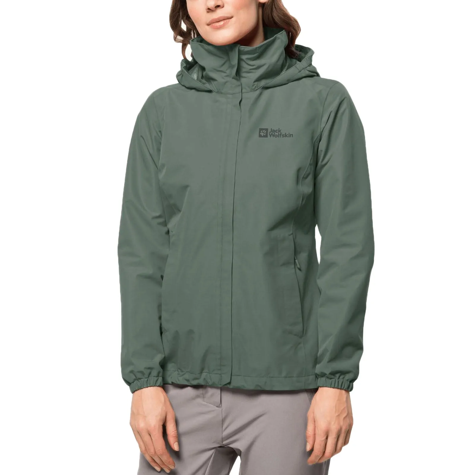 Jack Wolfskin Womens Stormy Point Waterproof Shell Jacket