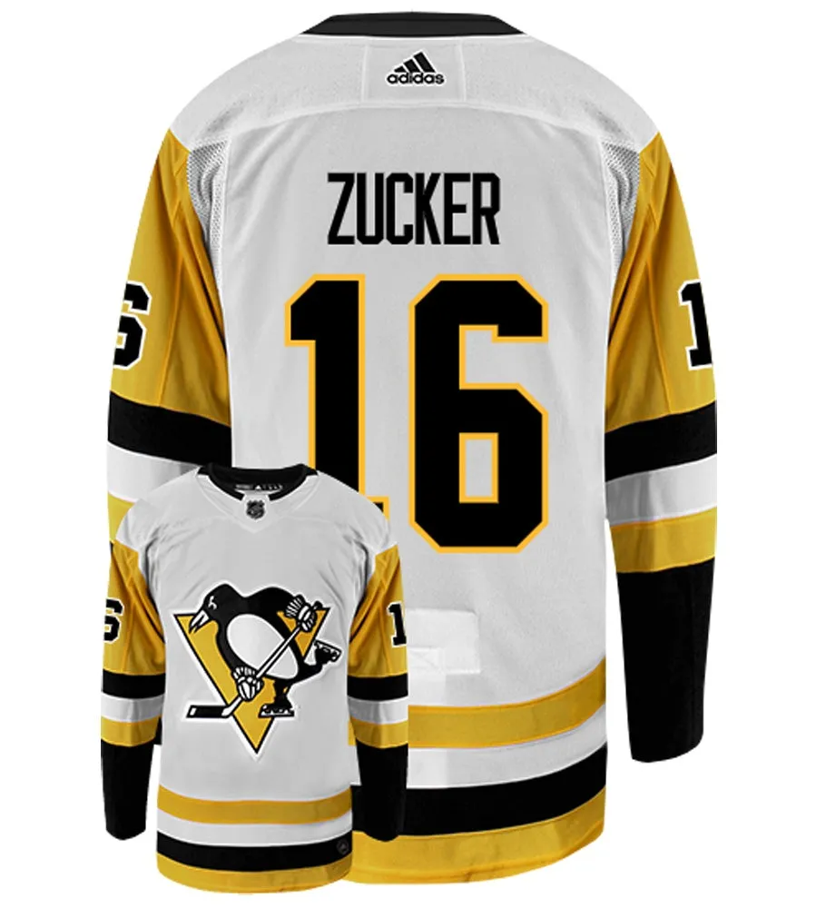 Jason Zucker Pittsburgh Penguins Adidas Authentic Away NHL Hockey Jersey     