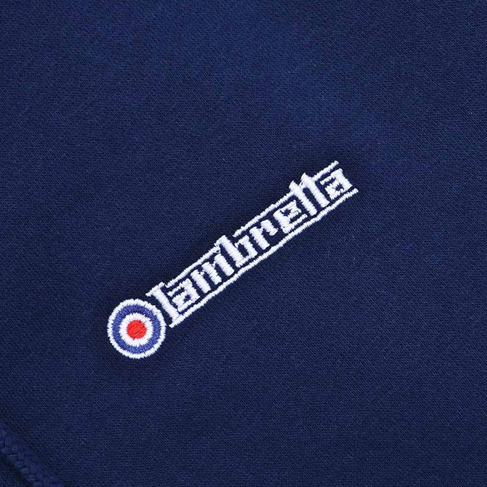 Lambretta Mens Full Zip Twin Tipped Hoodie