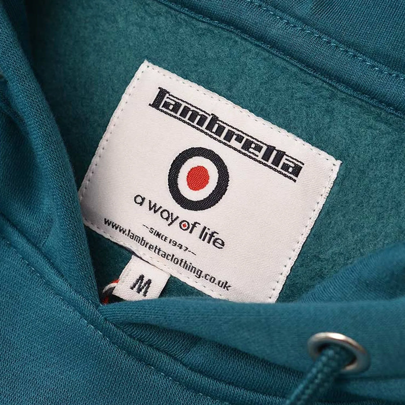 Lambretta Mens Logo Graphic Hoodie