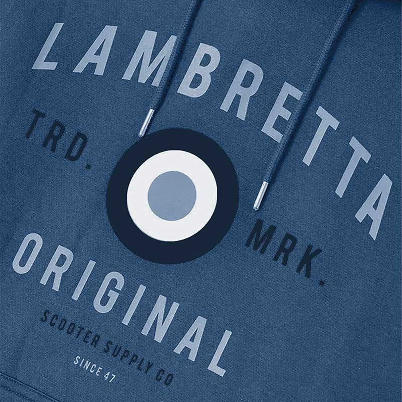 Lambretta Mens Original Target Print Hoodie