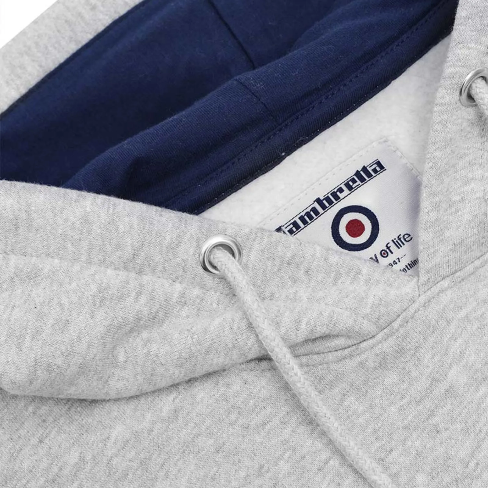 Lambretta Mens Target Pullover Hoodie