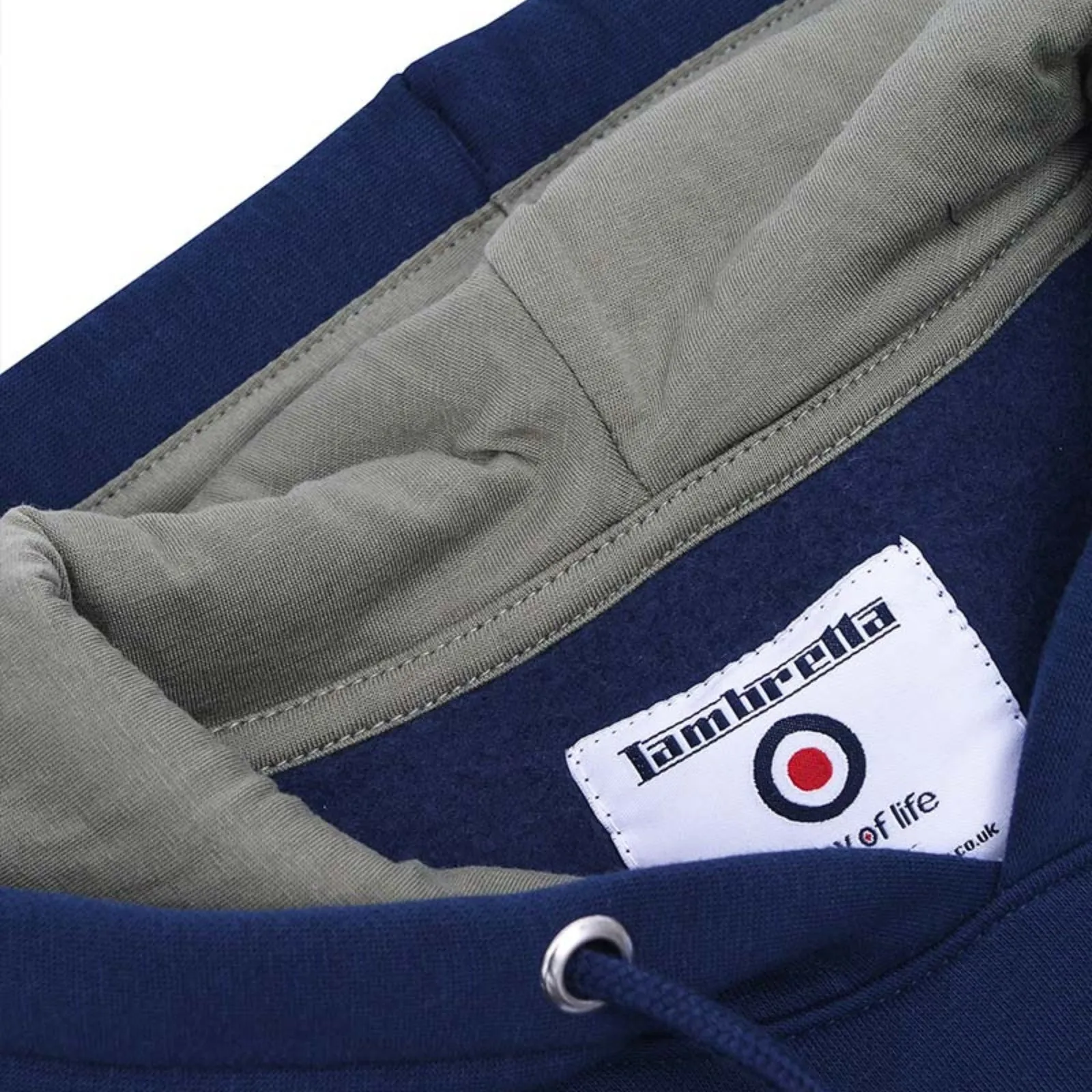 Lambretta Mens Target Pullover Hoodie