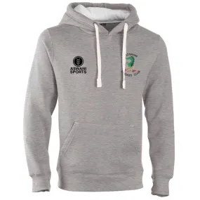 Ledsham Cricket Club Premium Contrast Hoodie, Grey (Adult)