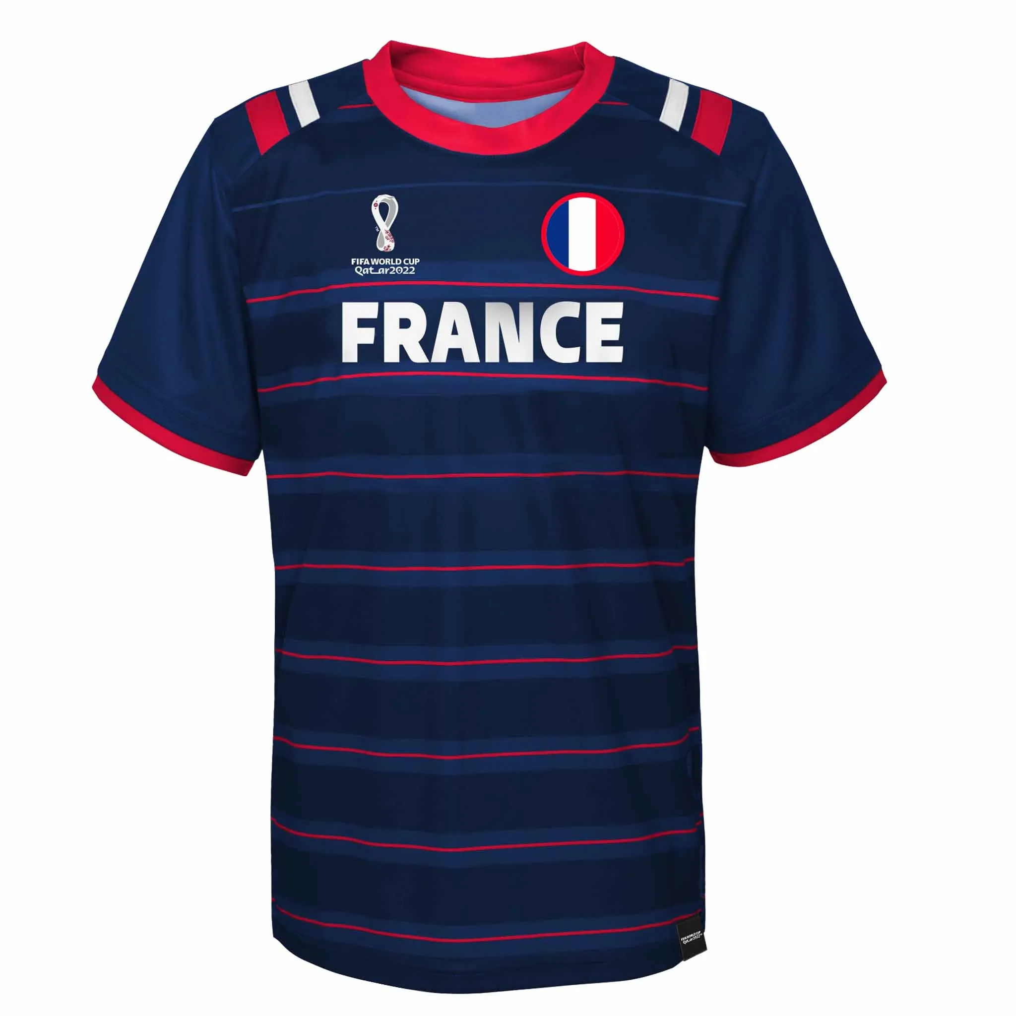 Maillot de soccer Classic 1 Jersey France Coupe du Monde 2022