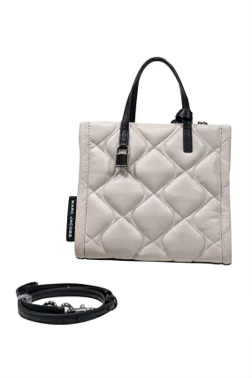 Marc Jacobs - Cream Quilted Leather Crossbody Bag