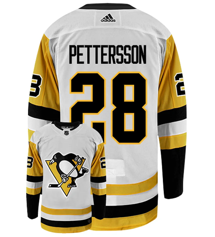 Marcus Pettersson Pittsburgh Penguins Adidas Authentic Away NHL Hockey Jersey     