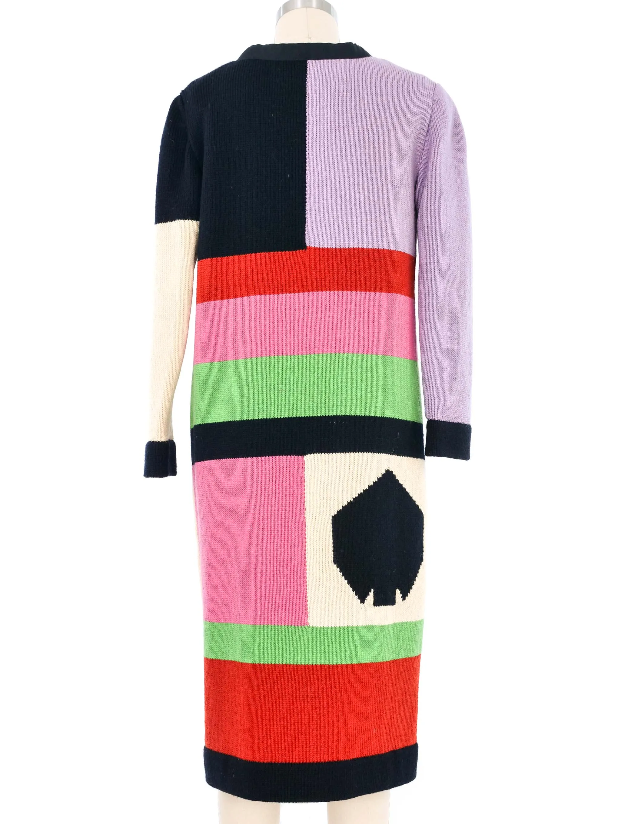 Mary McFadden Colorblock Cardigan