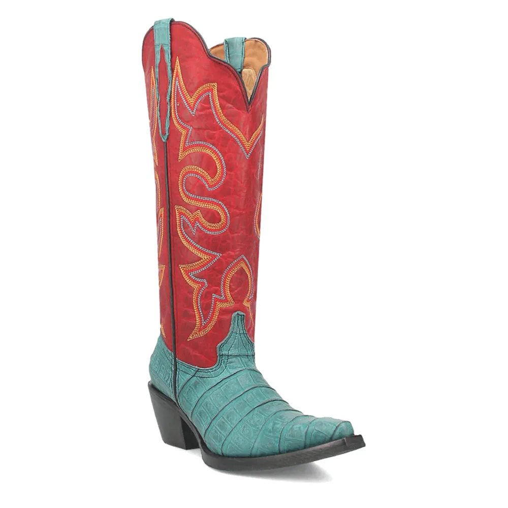 Matilda Embroidered Snip Toe Cowboy Boots