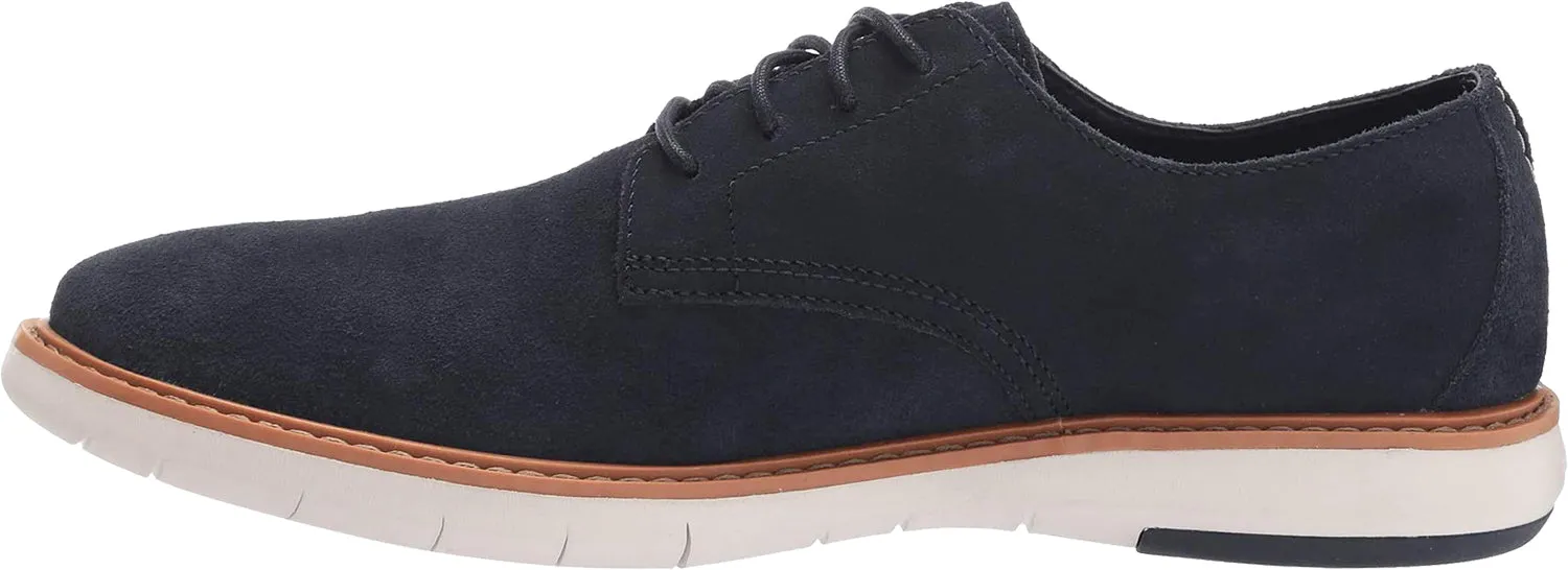 Men's Clarks Draper Lace Navy Suede