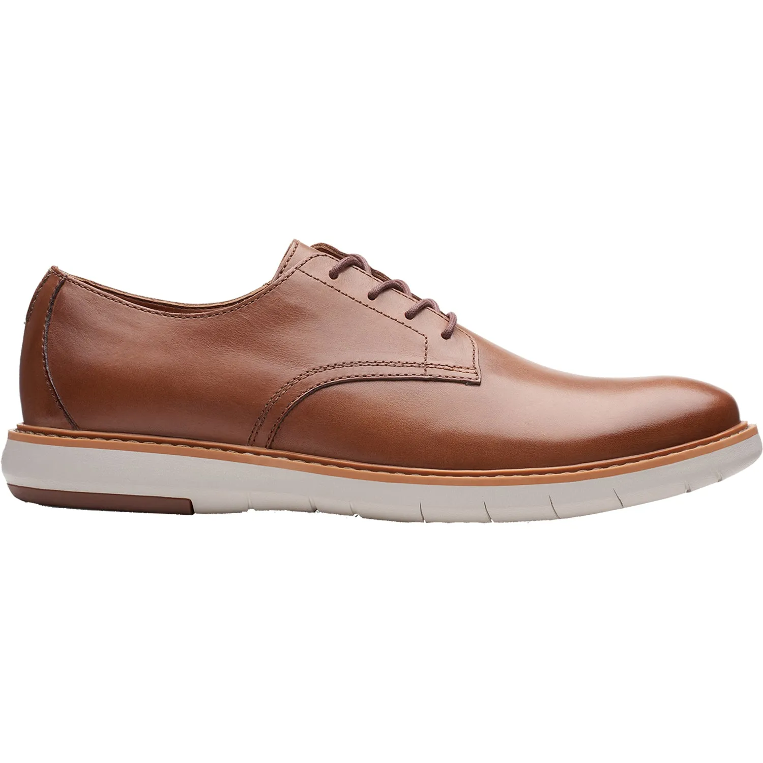 Men's Clarks Draper Lace Tan Leather