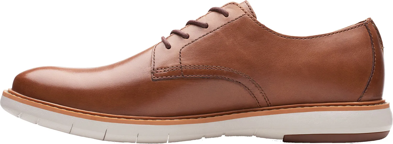 Men's Clarks Draper Lace Tan Leather