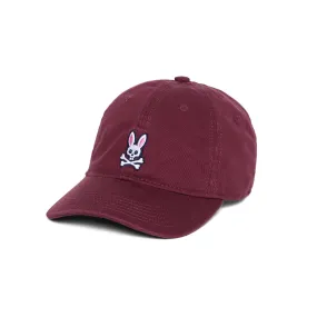 Men's Psycho Bunny Classic Baseball Cap Crimson