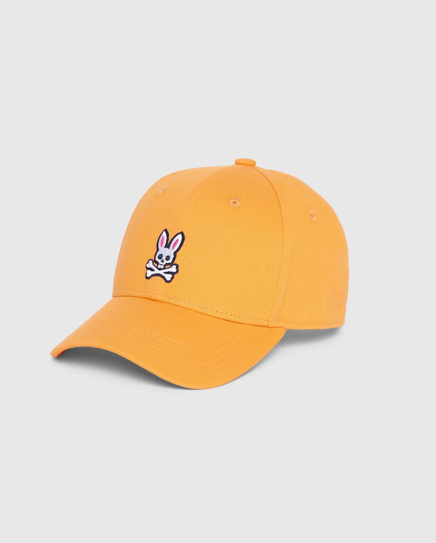 Men's Psycho Bunny Classic Baseball Cap Tangerine