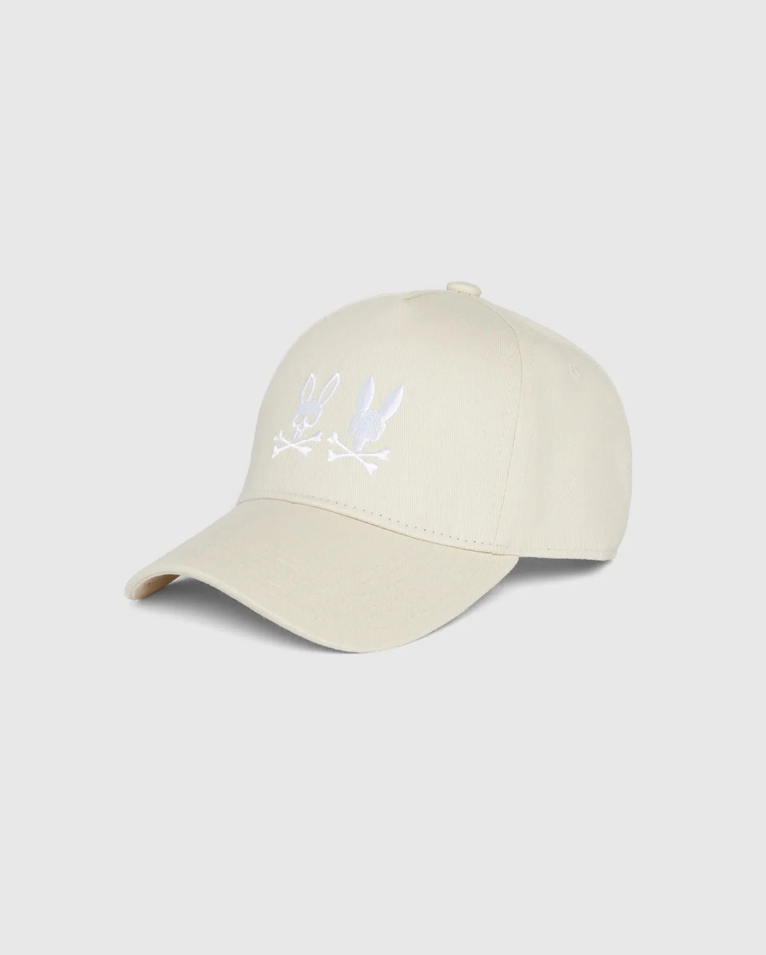 Men's Psycho Bunny Kingwood Embroidered Baseball Cap Linen