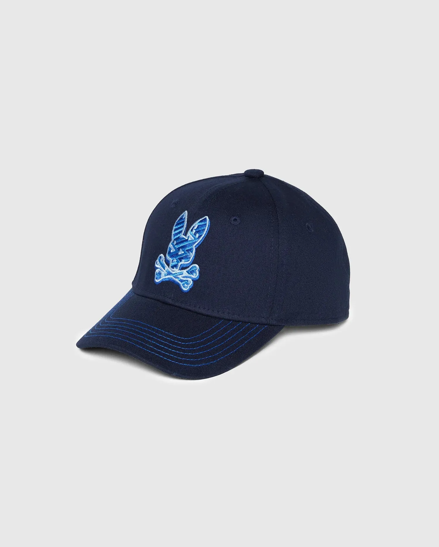 Men's Psycho Bunny Pisani Baseball Cap Navy