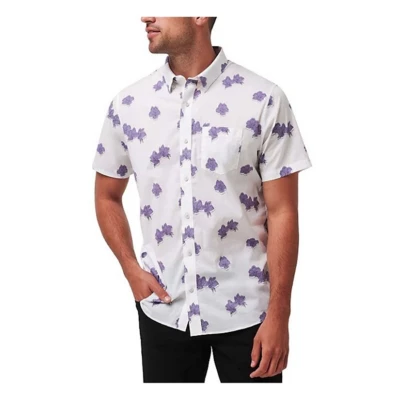 Men's TravisMathew Hit The Books Golf Button Up Shirt