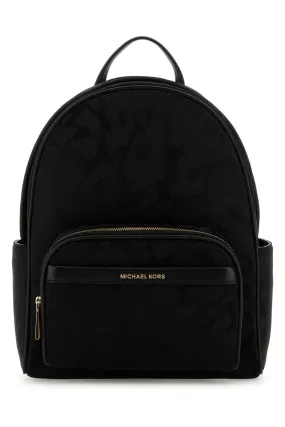 Michael By Michael Kors Black Fabric Small Bex Backpack