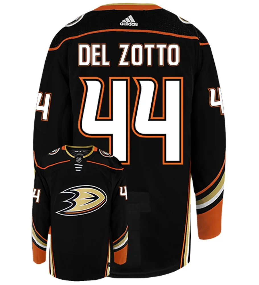 Michael Del Zotto Anaheim Ducks Adidas Authentic Home NHL Hockey Jersey     