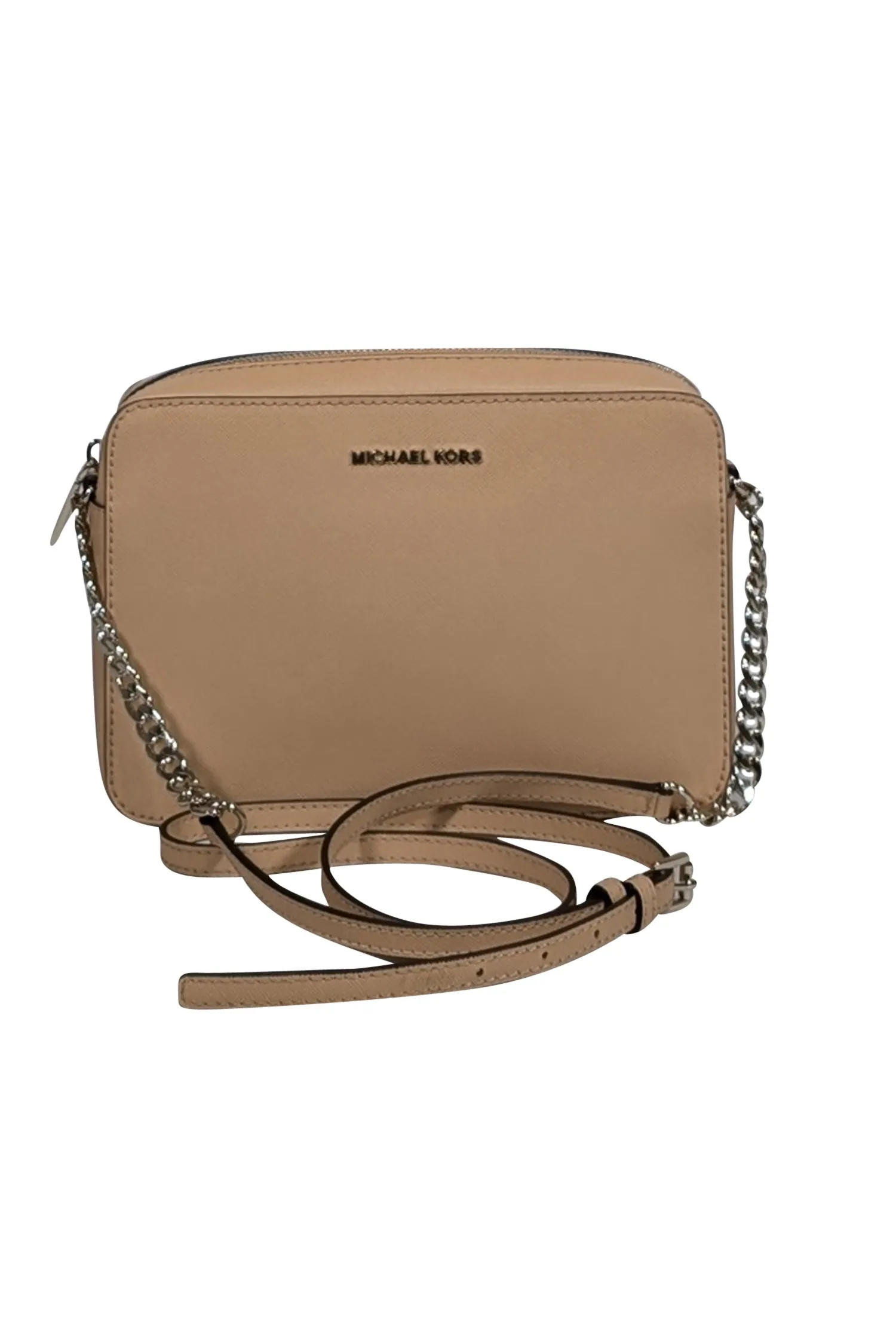 Michael Kors - Deep Beige Rectangular Crossbody Bag