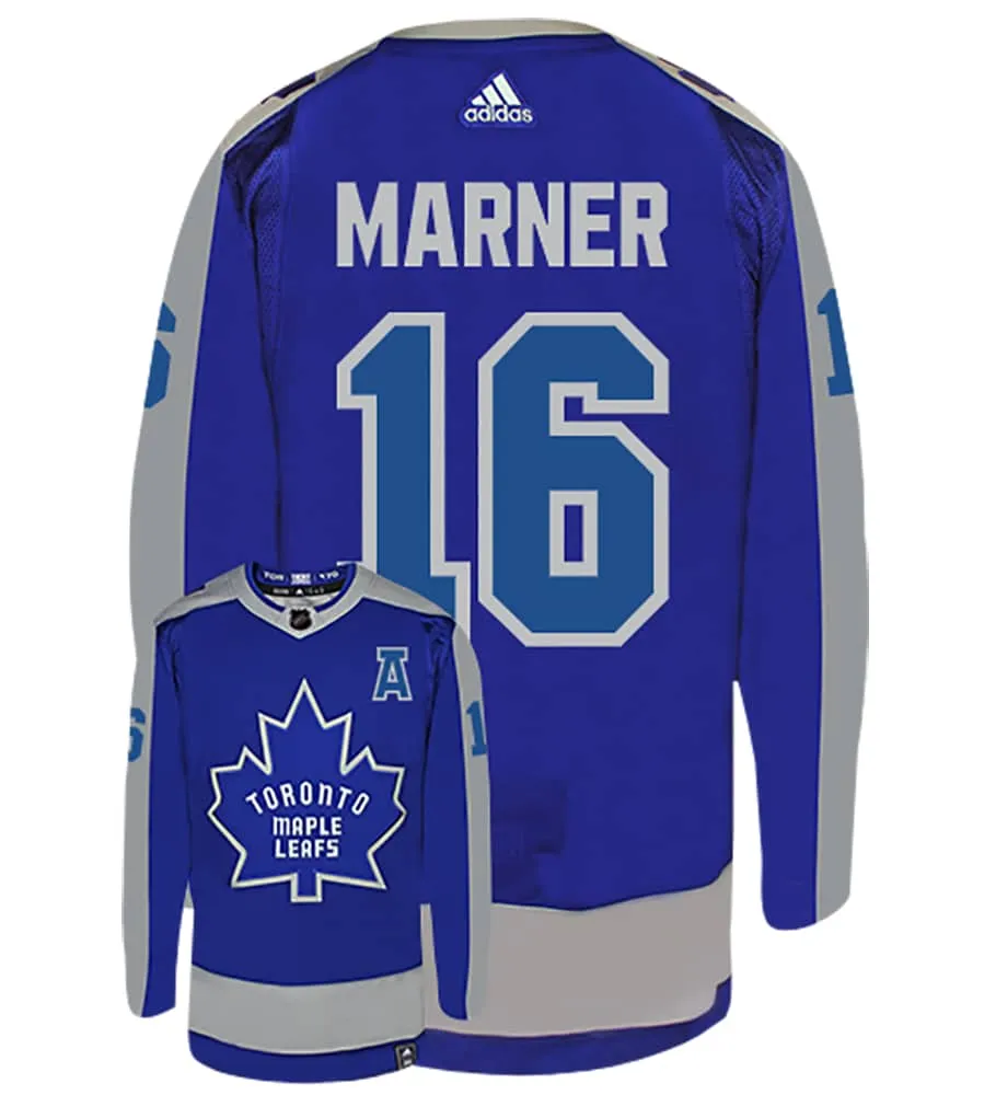 Mitch Marner Toronto Maple Leafs Reverse Retro Adidas Authentic NHL Hockey Jersey     