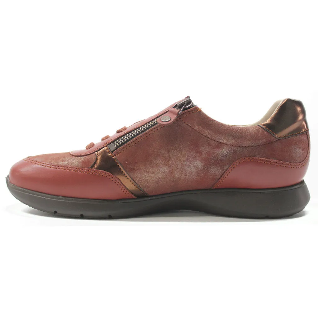 Monia Full Grain Leather Women's Trainers