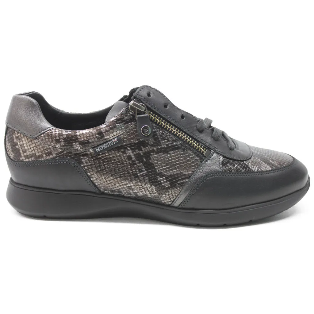 Monia Full Grain Leather Women's Trainers