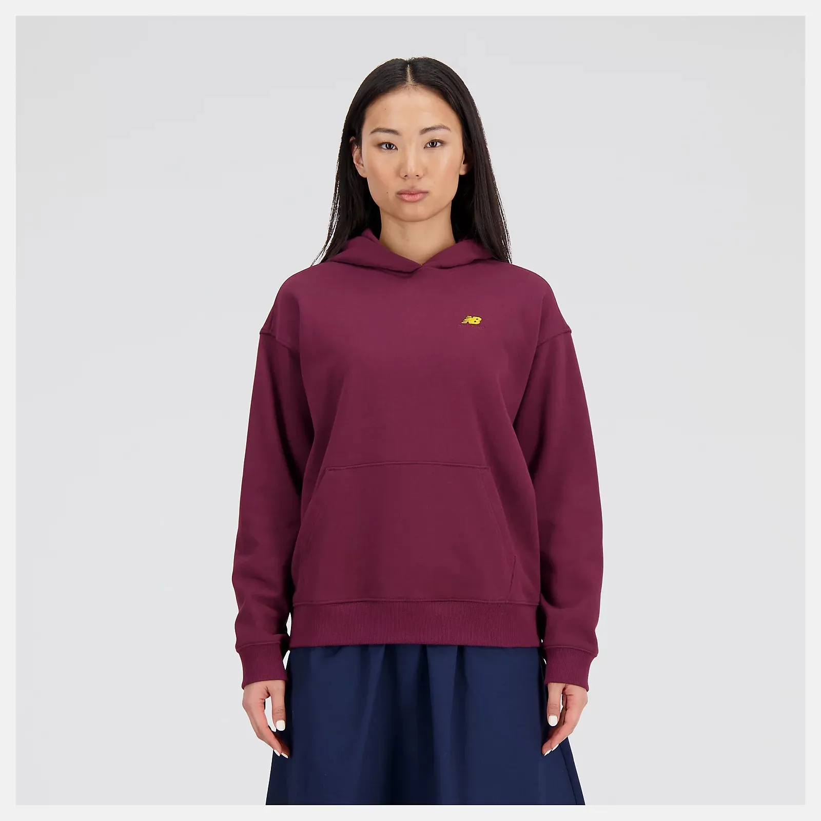 NEW BALANCE ATHLETICS FRENCH TERRY OVERSIZED HOODIE