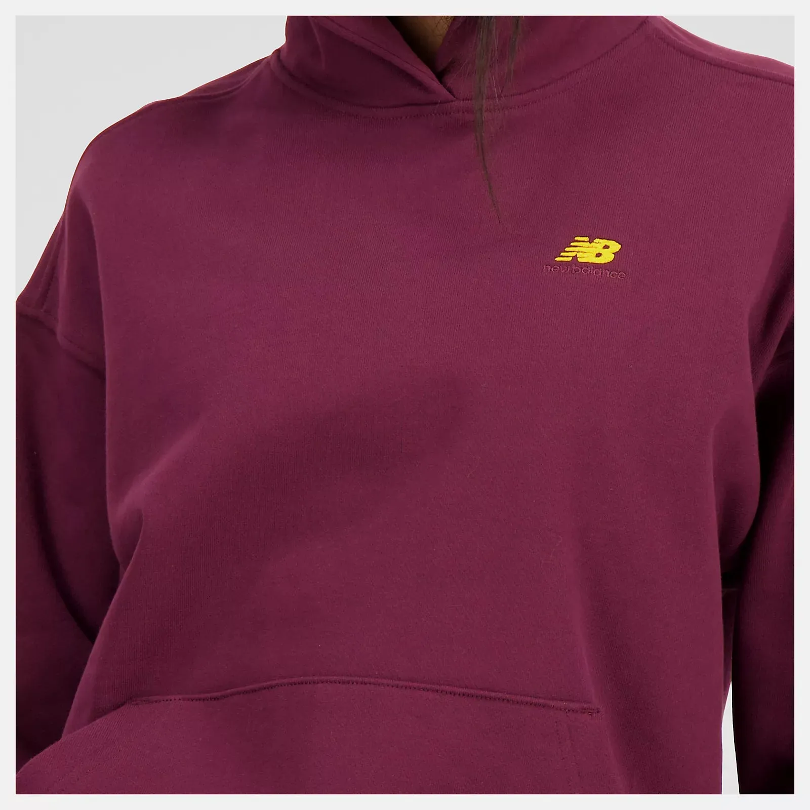 NEW BALANCE ATHLETICS FRENCH TERRY OVERSIZED HOODIE