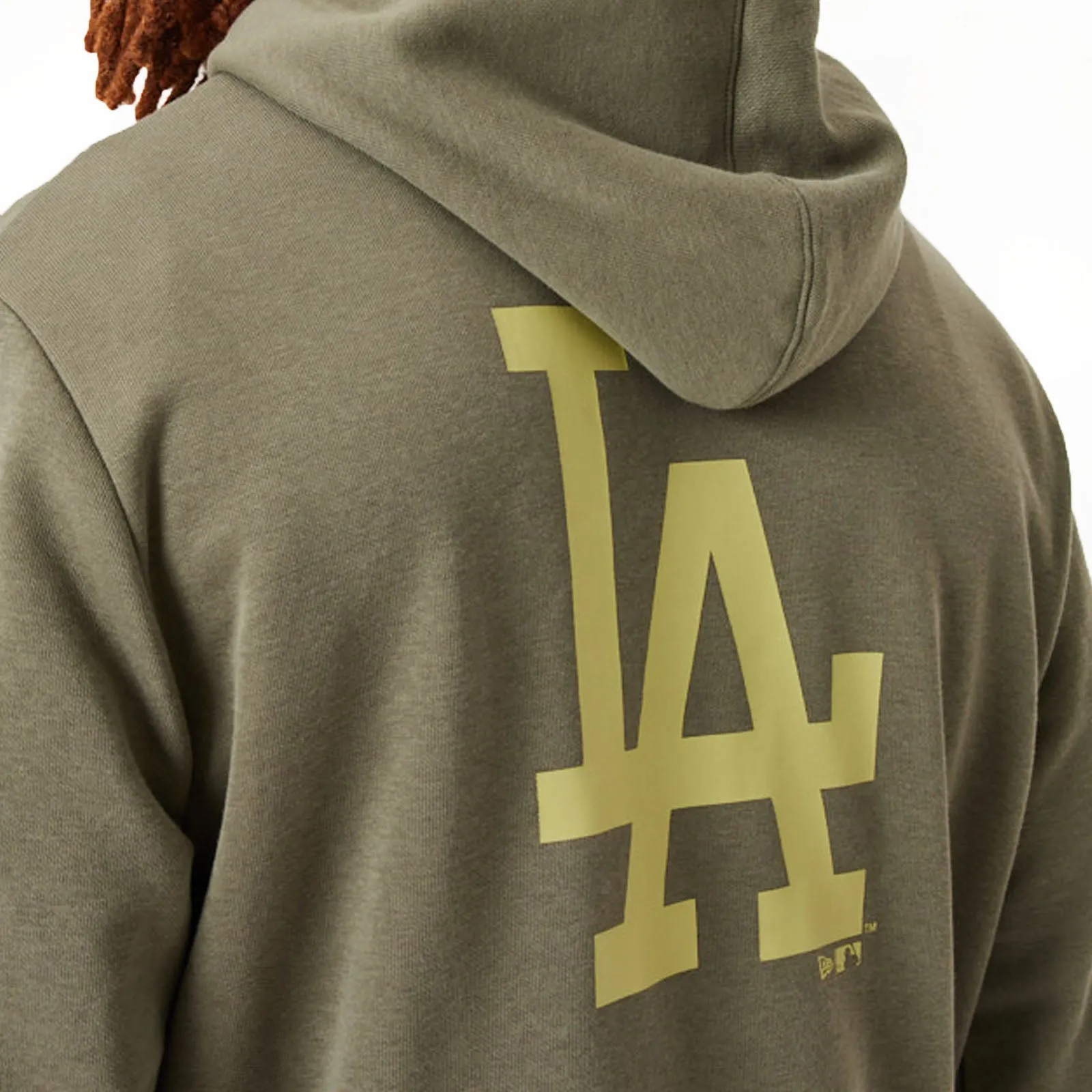 New Era Los Angeles Dodgers League Essentials Pullover Hoodie - Green