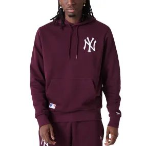 New Era New York Yankees MLB Essentials Hoodie - Purple