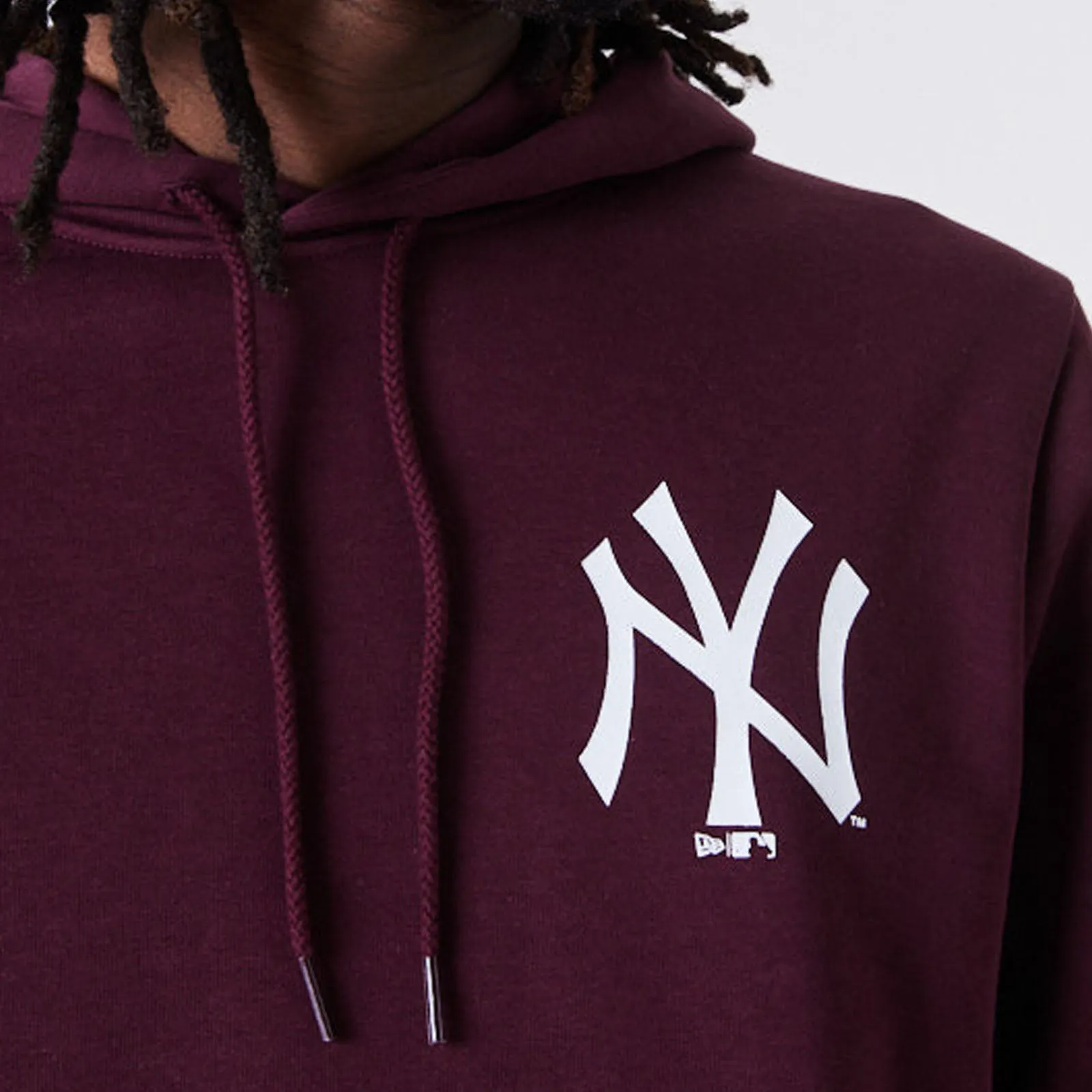 New Era New York Yankees MLB Essentials Hoodie - Purple