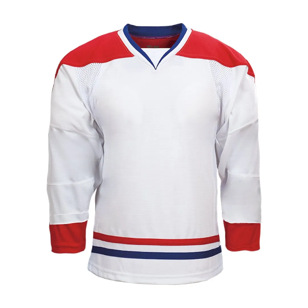 NHL Pattern K3G Pro Hockey Jersey: Montreal Canadiens White