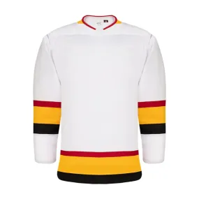 NHL Pattern K3G Pro Hockey Jersey: Vancouver Canucks Retro White