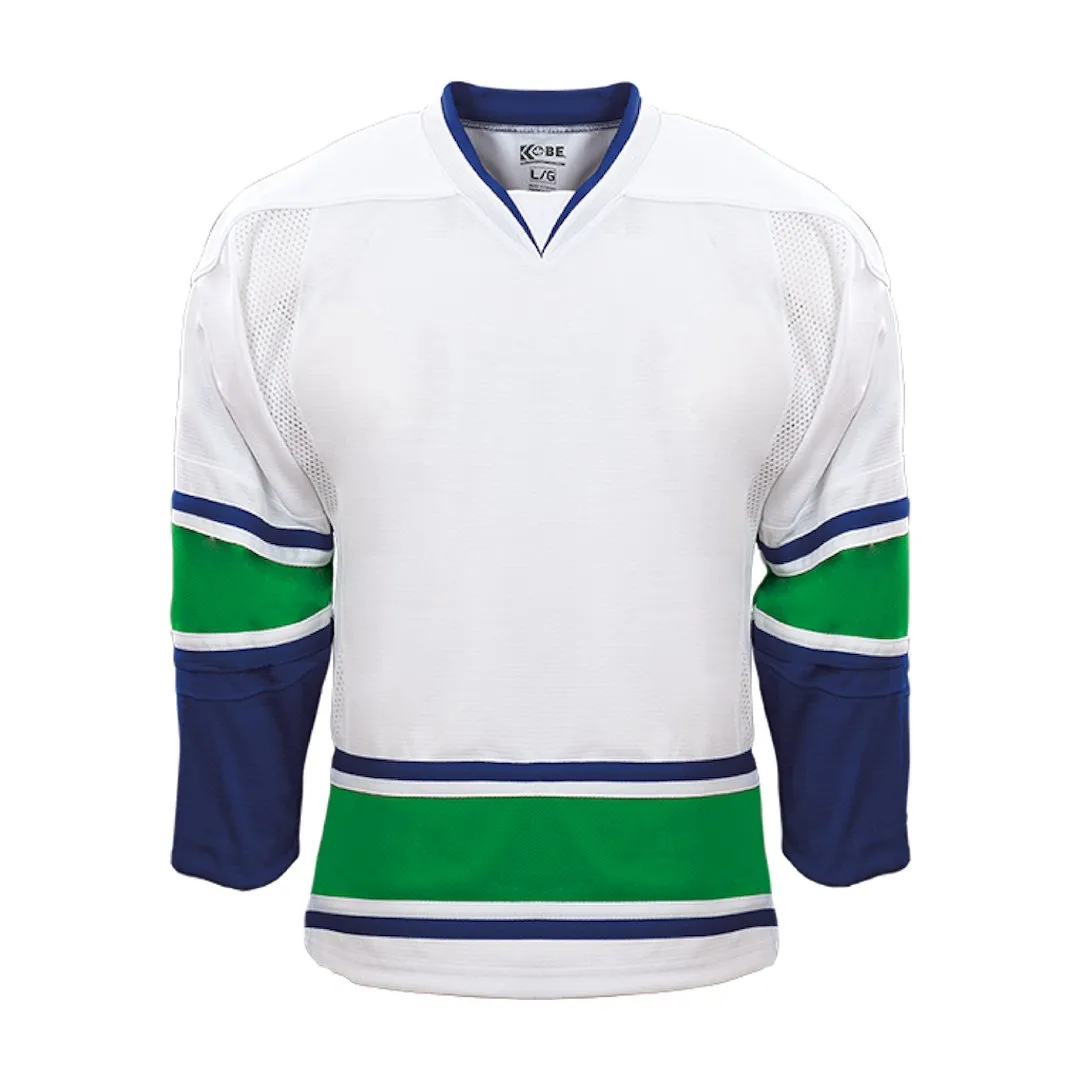 NHL Pattern K3G Pro Hockey Jersey: Vancouver Canucks White