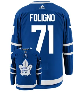 Nick Foligno Toronto Maple Leafs Adidas Authentic Home NHL Hockey Jersey     