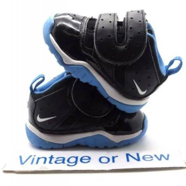 Nike Air Sharkley Black University Blue White Basketball...