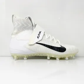 Nike Mens Alpha Menace Elite 2 AO3374-101 White Football Cleats Shoes Size 12.5