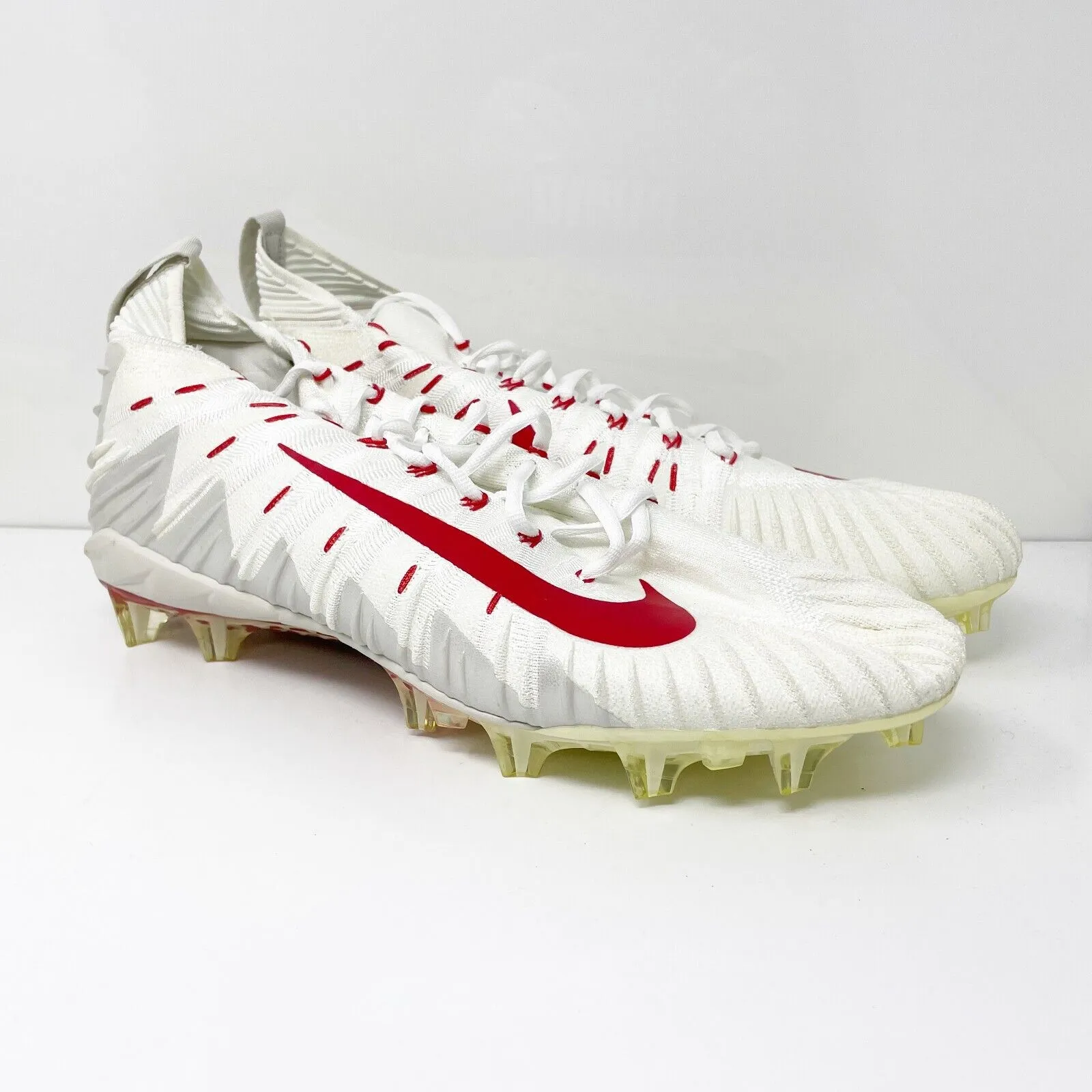 Nike Mens Alpha Menace Elite AO2570-160 White Football Cleats Shoes Size 16