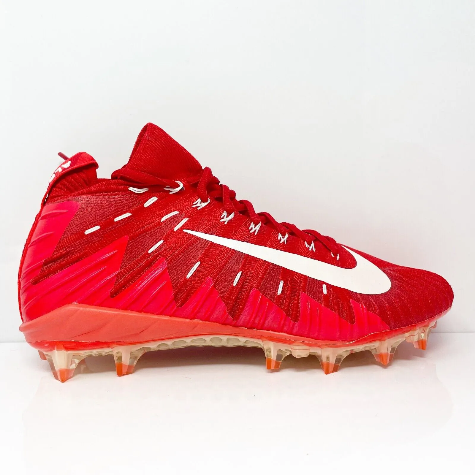 Nike Mens Alpha Menace Elite AO2570-616 Red Football Cleats Shoes Size 12