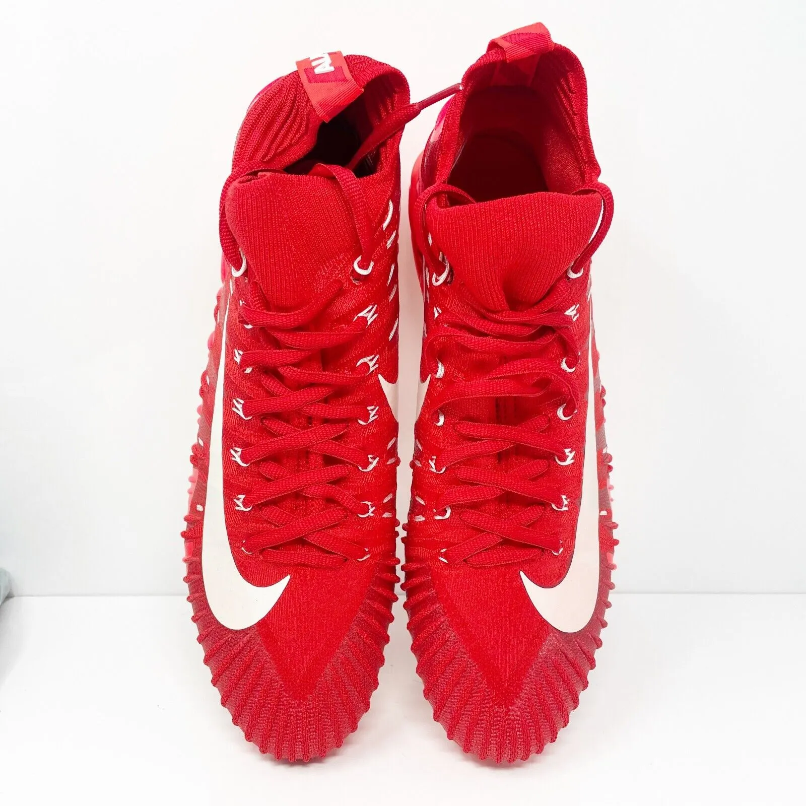 Nike Mens Alpha Menace Elite AO2570-616 Red Football Cleats Shoes Size 12