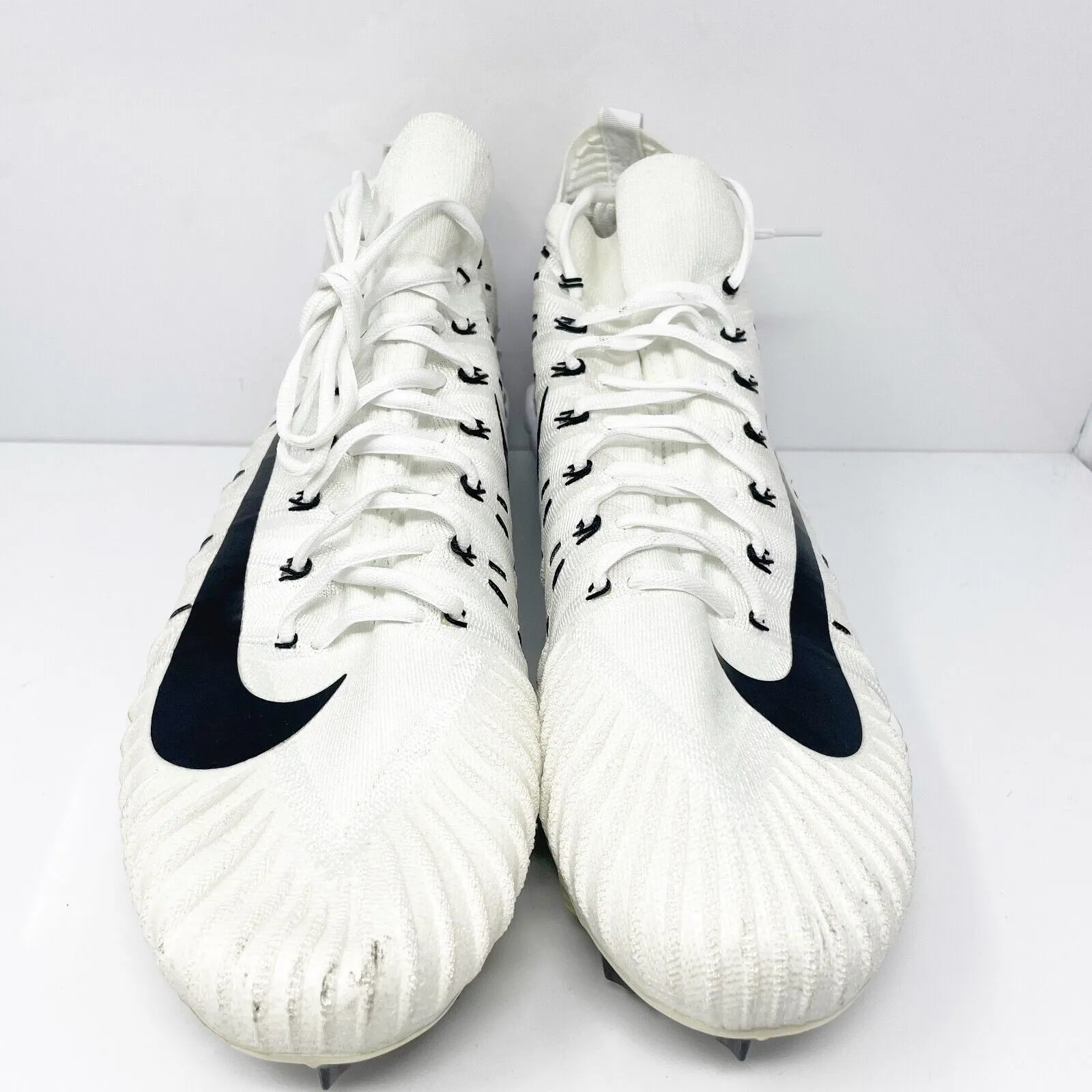 Nike Mens Alpha Menace Elite TD 871519-101 White Football Cleats Shoes Size 16