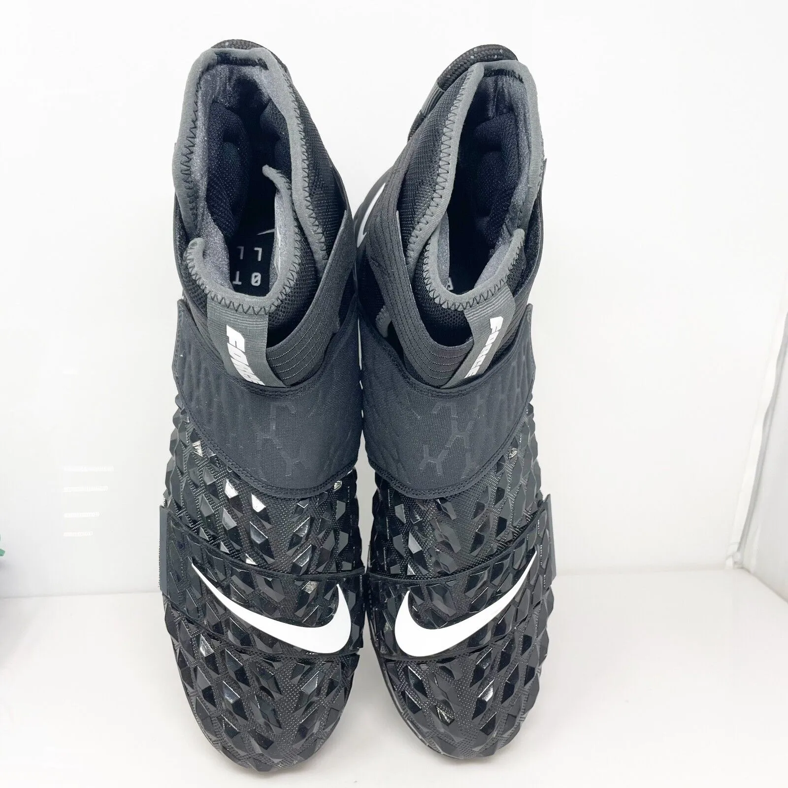 Nike Mens Force Savage Elite 2 AH3999-001 Black Football Cleats Shoes Size 15