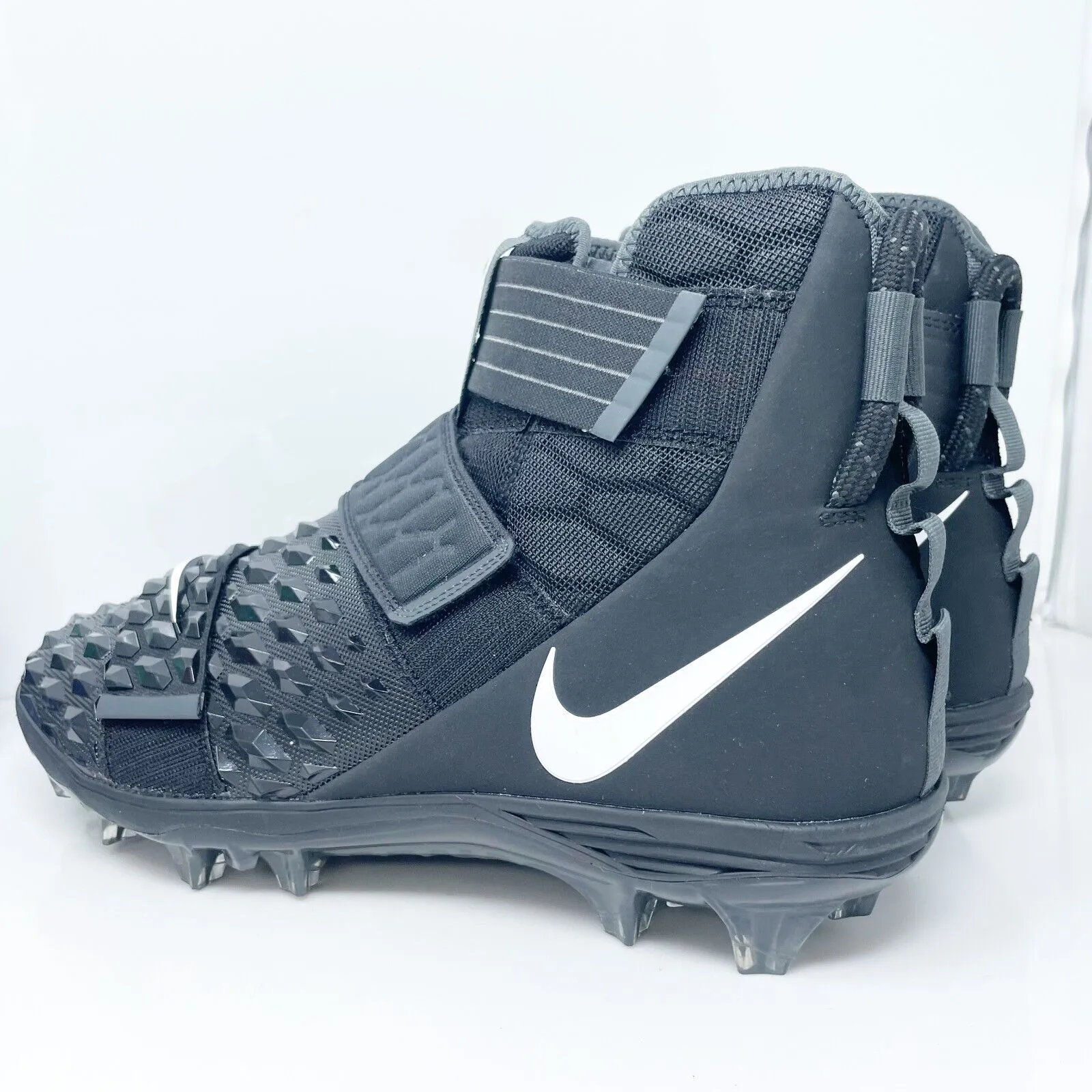 Nike Mens Force Savage Elite 2 AH3999-001 Black Football Cleats Shoes Size 15