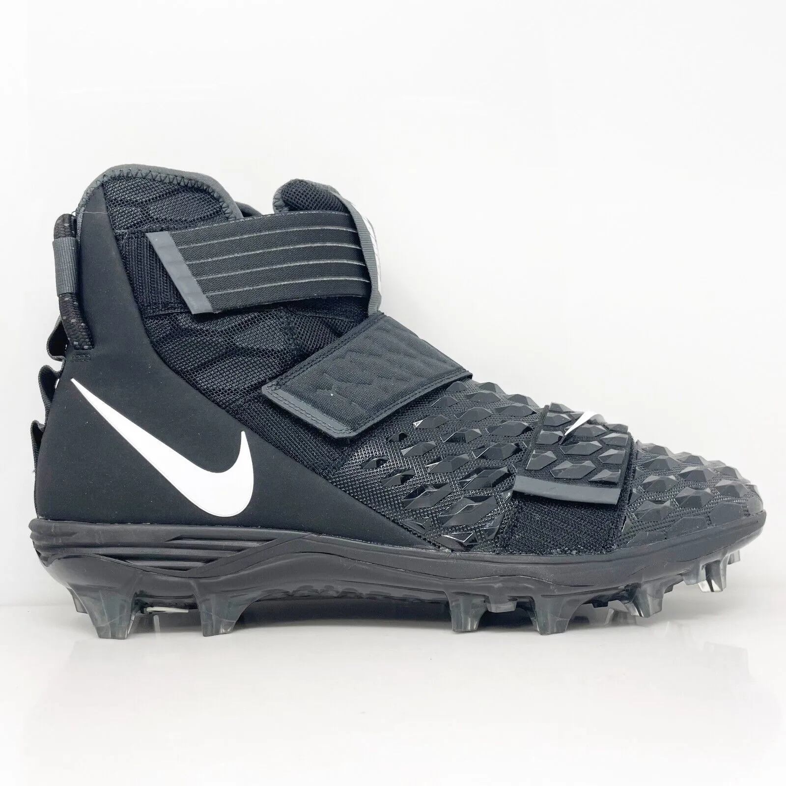 Nike Mens Force Savage Elite 2 AH3999-001 Black Football Cleats Shoes Size 15