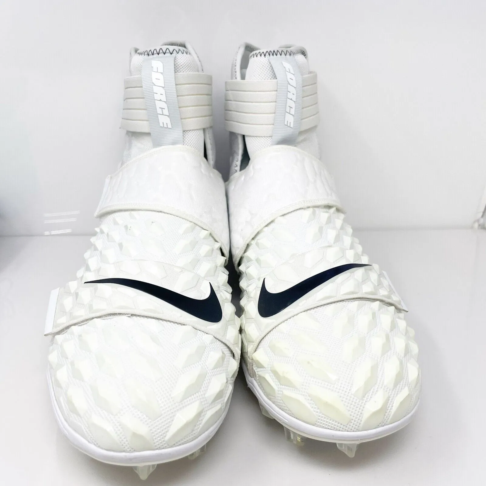 Nike Mens Force Savage Elite 2 AH3999-100 White Football Cleats Shoes Size 18