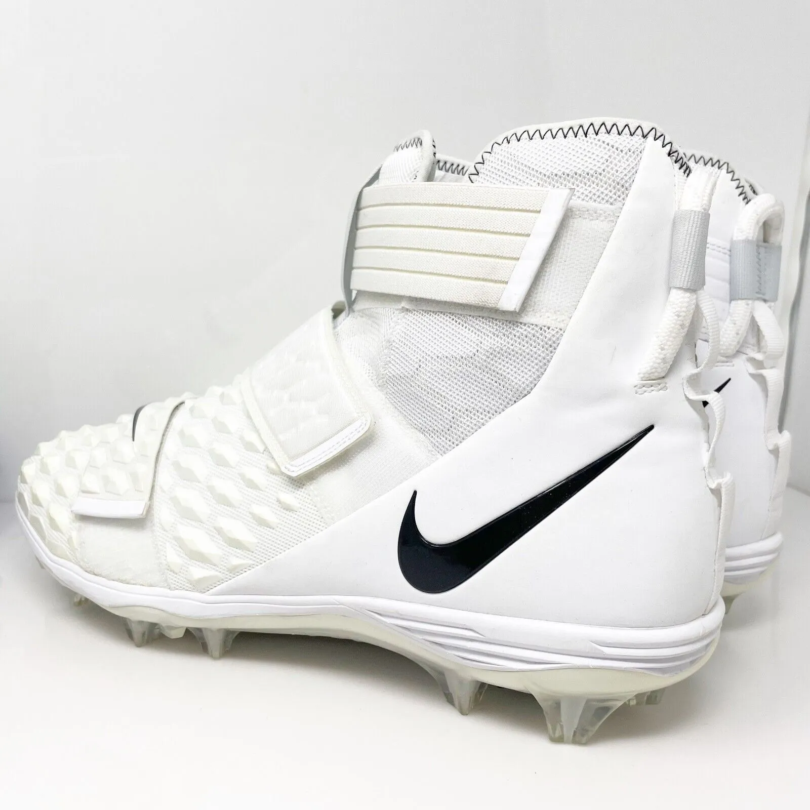 Nike Mens Force Savage Elite 2 AH3999-100 White Football Cleats Shoes Size 18